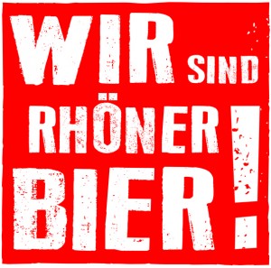 Wir sind Rhöner Bier - Brauereifarbe 07.02.14